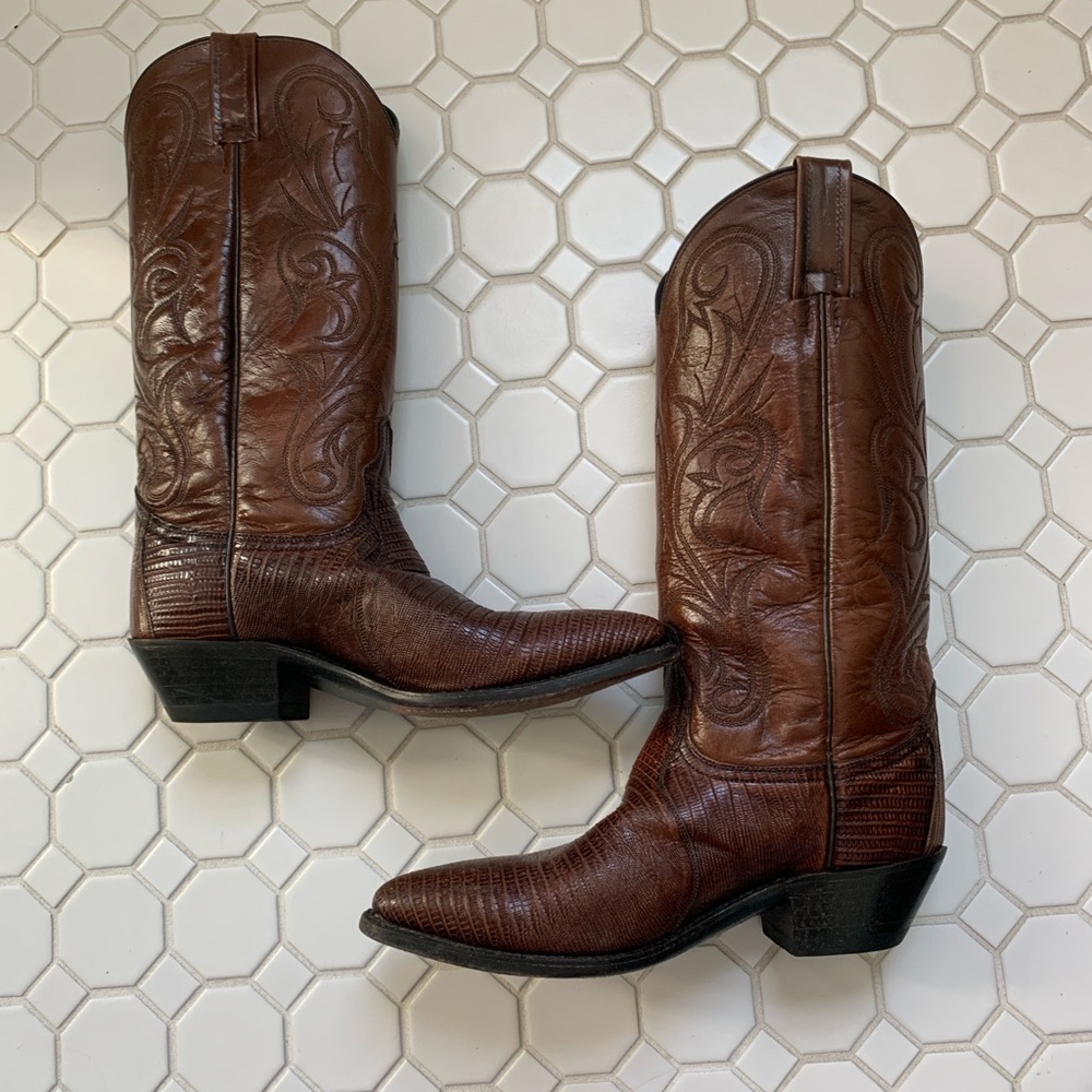 Dan post cowboy boots, sz 7.5